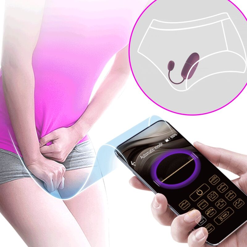 App Series-Nymph Ou Vibrator Controlat prin App, Lila-Silicon 7 img 174934 990cc34d9d9ec9a278c2d5fdf2261752 1