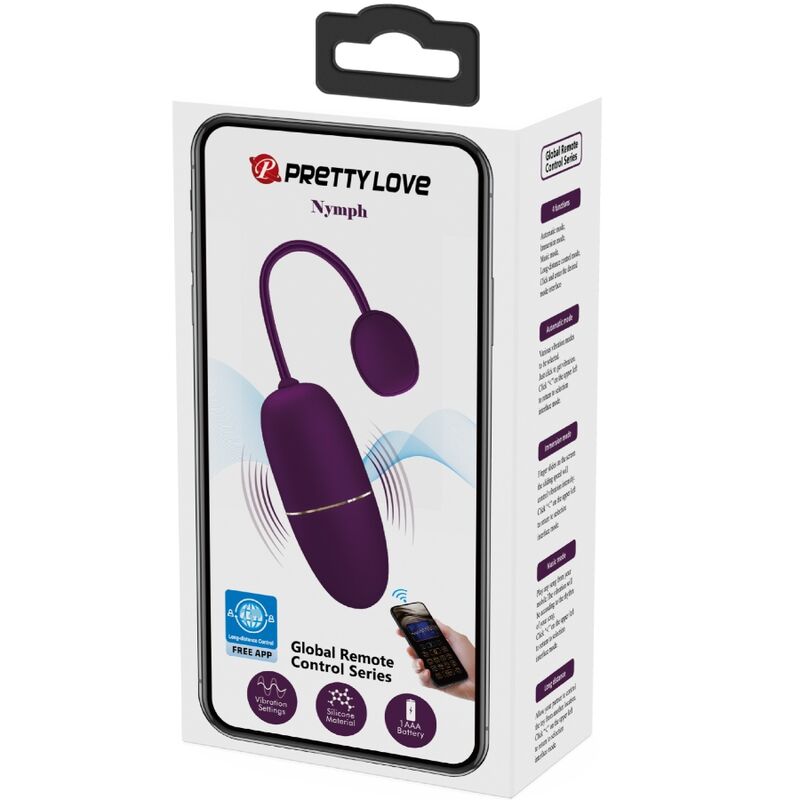App Series-Nymph Ou Vibrator Controlat prin App, Lila-Silicon 4 img 174938 909ebb0696a3d988cd8f8f7e10f02262 1