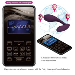 App Series-Baird G-spot 12 Vibrații Reîncărcabil Usb Lila 13 App Series-Baird G-spot 12 Vibrații Reîncărcabil Usb Lila - imagine 3