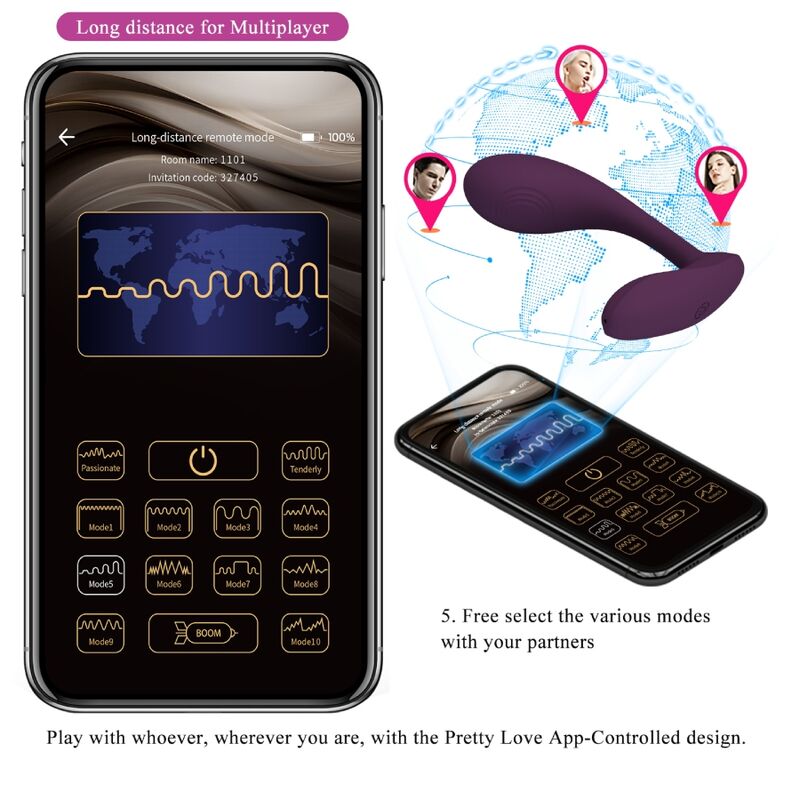 App Series-Baird G-spot 12 Vibrații Reîncărcabil Usb Lila 3 img 174978 75044edffddd6e0157985ad6510a68f1 1