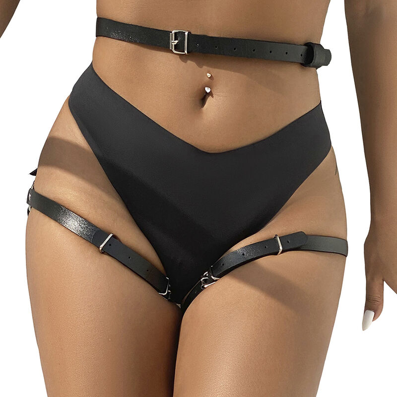 Subblime Fetish-Ham din Piele pentru Talie si Picioare Negru One 1 img 175087 aa40500f52b56685f2f8da012ca26c03 1