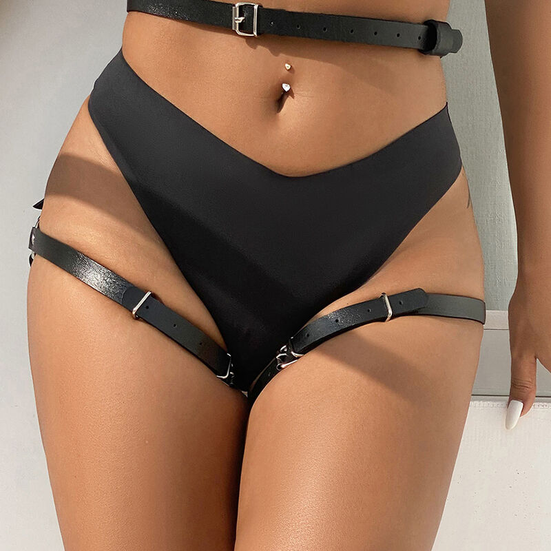 Subblime Fetish-Ham din Piele pentru Talie si Picioare Negru One 6 img 175089 bae7642b5b447d70f5b91104c0a6e18d 1