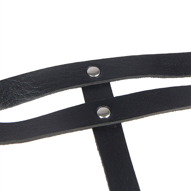 Subblime - Curea Lanț cu Inele cu Piele, Negru, One Size 9 img 175134 dde875ad6a9e242a561ee1a367e7ccac 1