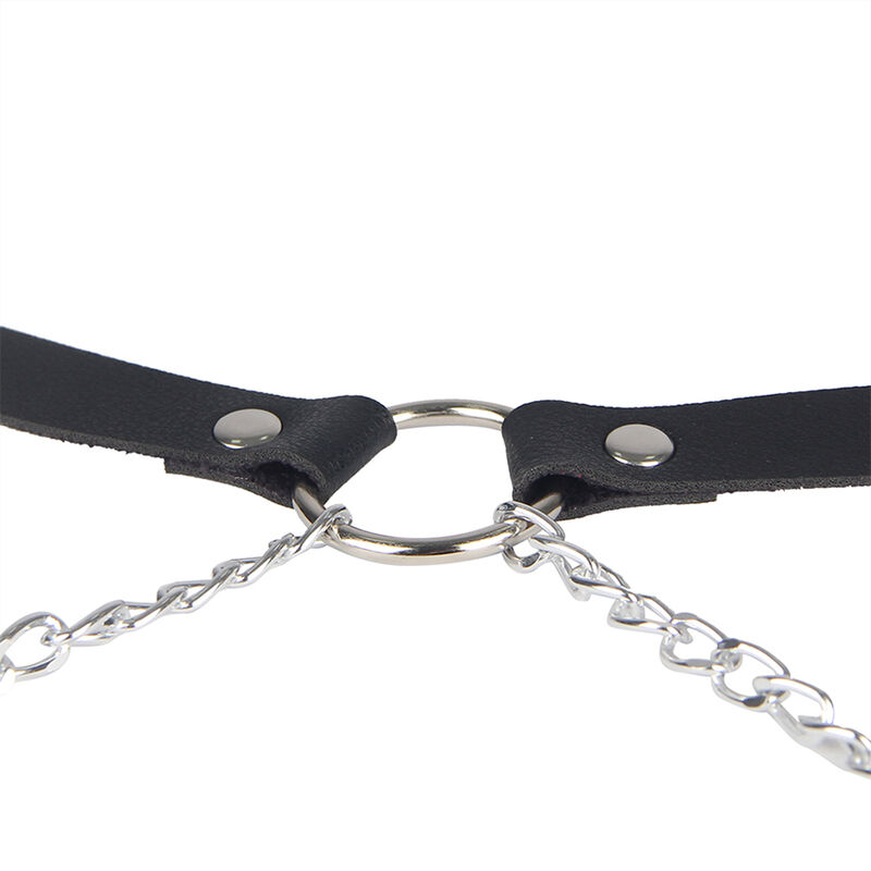 Subblime - Ham din Piele cu Lanț, Negru One Size 7 img 175147 b9c669b12cb42bc66e81eaead4e798d2 1