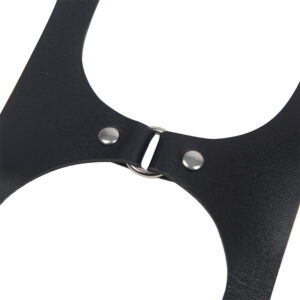 Subblime - Ham Full Body cu Catarame din Piele Negru One Size 17 Subblime - Ham Full Body cu Catarame din Piele Negru One Size - imagine 7