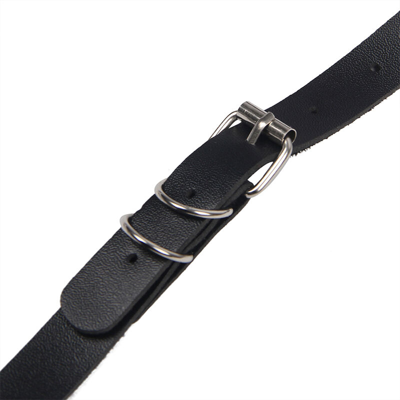 Subblime - Ham Full Body cu Catarame din Piele Negru One Size 2 img 175186 cf5073ea2fa2d942685cb66a30d92677 1