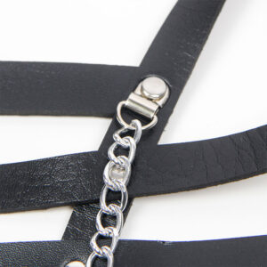 Subblime - Corset Harness cu Lanțuri One Size - imagine 9