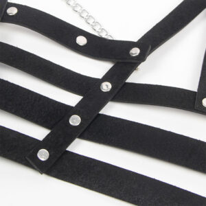 Subblime - Corset Harness cu Lanțuri One Size - imagine 8