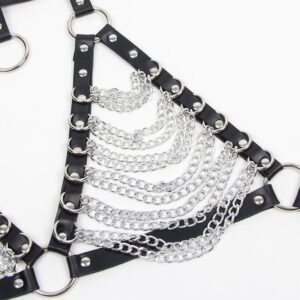 Subblime Fetish-Ham pentru Bust si Colier cu Lanțuri, Mărime 15 Subblime Fetish-Ham pentru Bust si Colier cu Lanțuri, Mărime · Accesorii Lenjerie (imaginea 5)