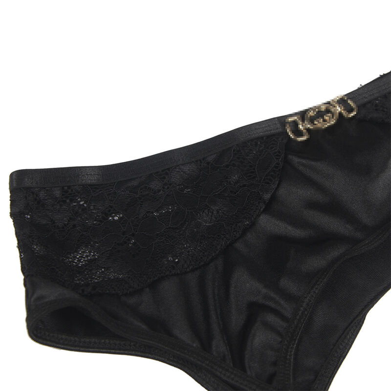 Subblime - Set de 3 Piese Sutien + Tanga + Jartieră Dantelă Negru /, S/M/L/XL 6 img 175466 ab7c62fa5f0e768d732680cfb4fcf95c 1