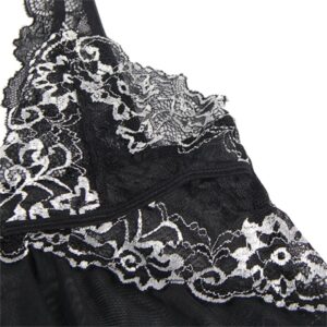 Subblime - Babydoll din Tul cu Dantelă la Piept /, S/M/L/XL 22 Subblime - Babydoll din Tul cu Dantelă la Piept /, S/M/L/XL - imagine 8