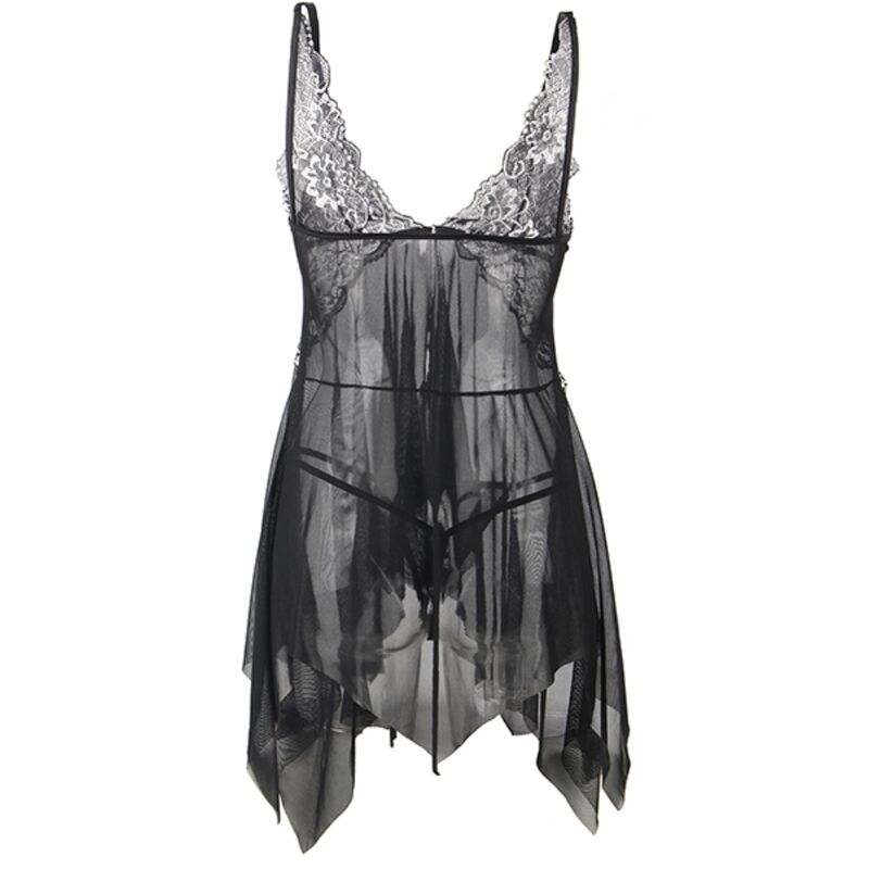 Subblime - Babydoll din Tul cu Dantelă la Piept /, S/M/L/XL 6 img 175497 bd879d5dfc5aadfaf54268d5c69e7022 1