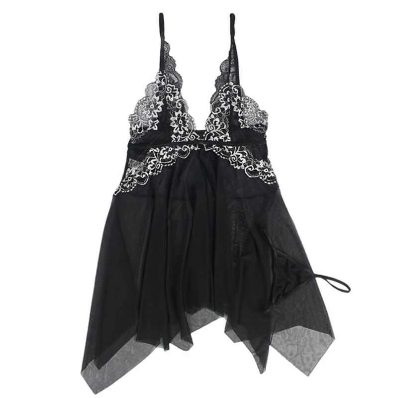 Subblime - Babydoll din Tul cu Dantelă la Piept /, S/M/L/XL 5 img 175498 f2a6af80696d4b45985463d2a964679e 1