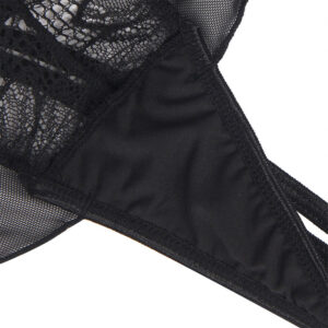Subblime-Teddy Halter Neck Spate Gol din Dantelă Negru/, S/M/L/XL · Lenjerie Sexy Femei (imaginea 6)