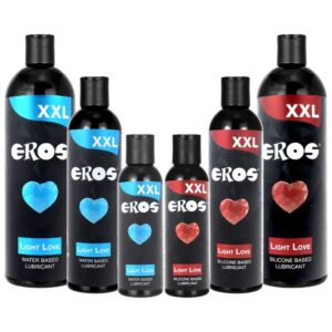Eros Classic Line-Xxl Light Love pe Bază de Silicon 300 ml - imagine 3