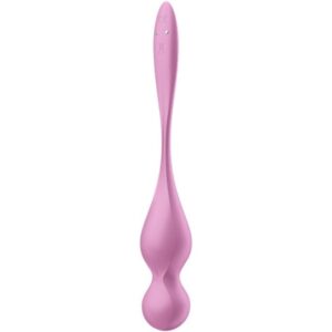 Satisfyer Balls-Love Birds Bile Kegel Vibratoare Roz-Silicon, 12 12 Satisfyer Balls-Love Birds Bile Kegel Vibratoare Roz-Silicon, 12 - imagine 6
