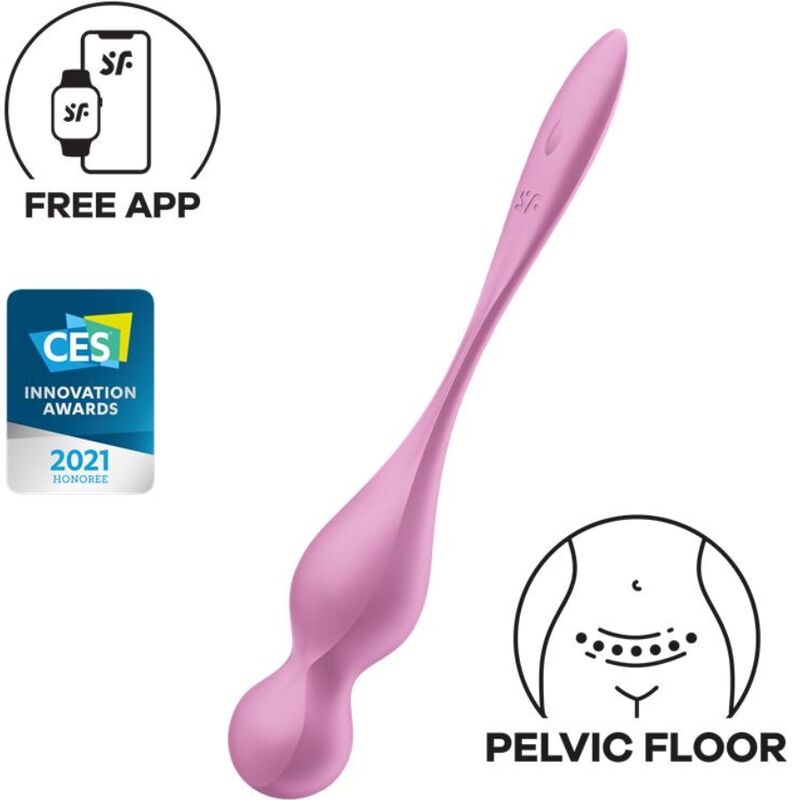 Satisfyer Balls-Love Birds Bile Kegel Vibratoare Roz-Silicon, 12 1 img 176322 0ba0acc004fc2c52d032c1250e26224c 1