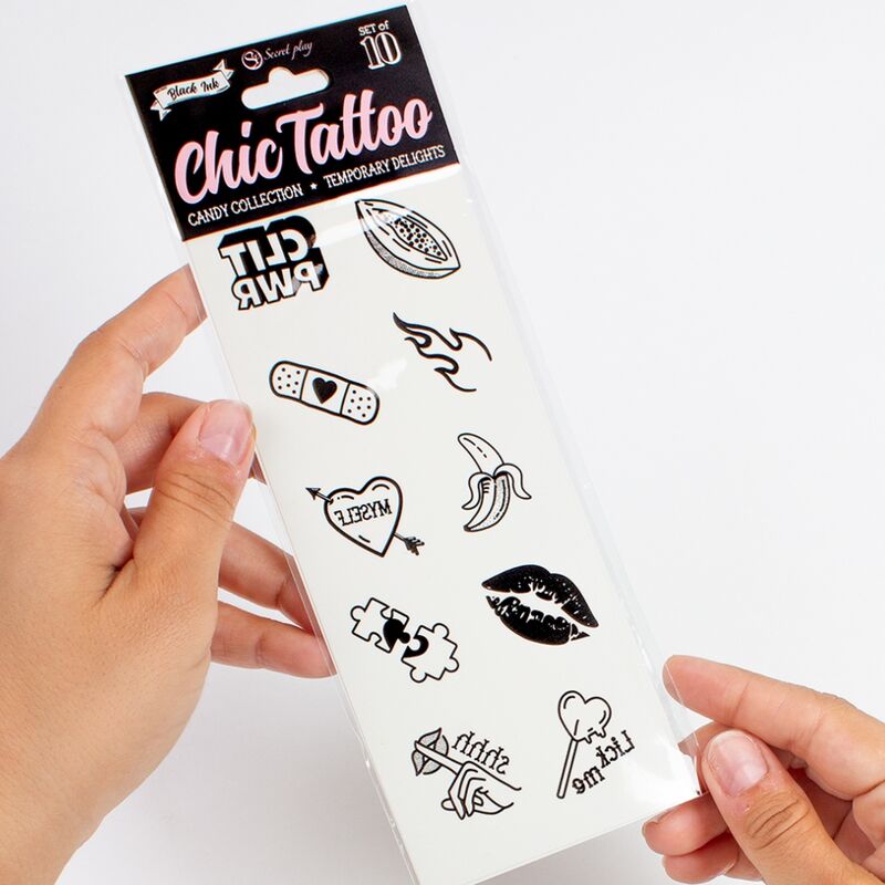 Secretplay-Set de 10 Tatuaje Temporare Candy Collection 4 img 176381 495c5291c2cb566282607e0eb7364497 1