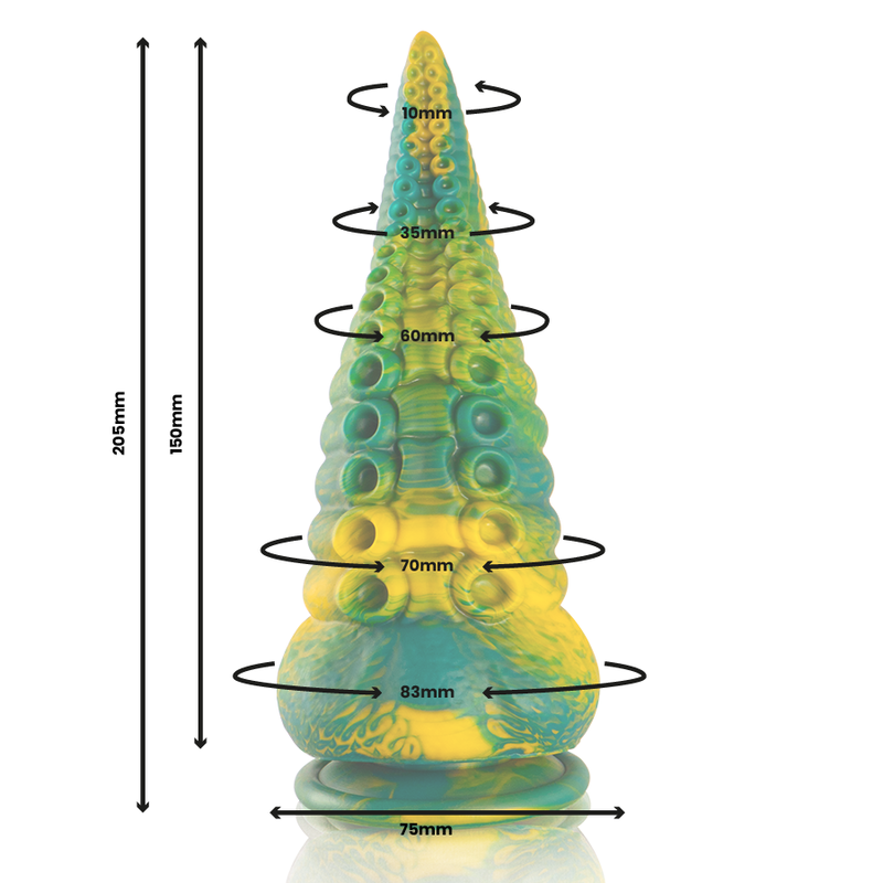 Epic-Cetus Dildo Tentacul Verde, Mărime Mare-Silicon 3 img 176514 84fbb8b7417ca9433832b14ec136764f 1