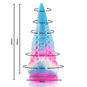 Epic-Phorcys Dildo cu Tentacul Albastru, Mărime Mare-Silicon 13 Epic-Phorcys Dildo cu Tentacul Albastru, Mărime Mare-Silicon - imagine 5
