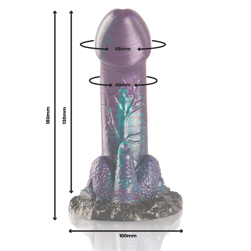 Epic-Basilisk Dildo Dublu cu Solzi, Mărime Mică-Silicon 3 img 176561 76e4a90b90b063bc0a2da4e0df498e88 1
