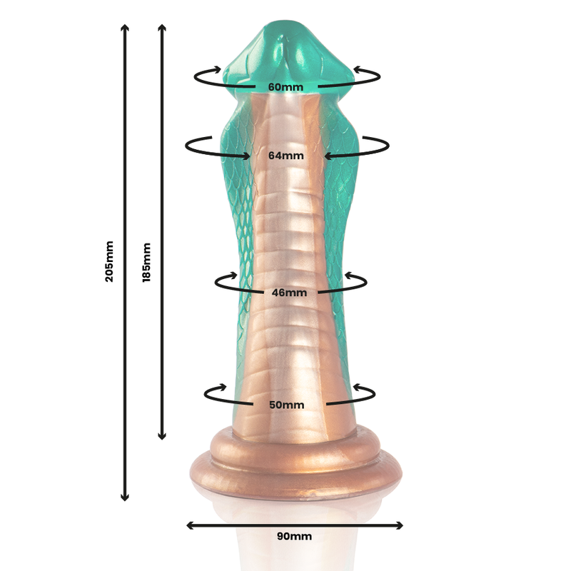 Epic-Python Dildo Cobra Green-Silicon 3 img 176582 5fedf0498e1715524d3419d3aaf62ce0 1