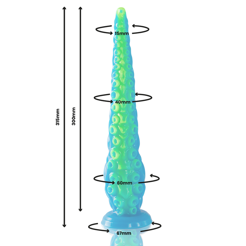 Epic-Scylla Dildo cu Tentacule Subțiri Fluorescente, Mărime 2 img 176616 eb7a514e5ebe91f7c744c6c1819e0660 1