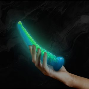 Epic-Scylla Dildo cu Tentacul Subțire Fluorescent, Mărime - imagine 2