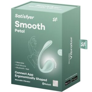Satisfyer Partner-Smooth Petal Stimulator G-point Verde Water - imagine 5