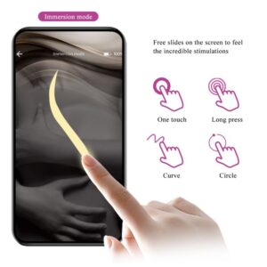 App Series-Casper Purple Ou Vibrator Reîncărcabil, Mov-Silicon - imagine 5