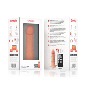 Oninder-Large Bogotá Vibrator Dildo 9 Viteze Natural 22 cm 12 Oninder-Large Bogotá Vibrator Dildo 9 Viteze Natural 22 cm - imagine 5