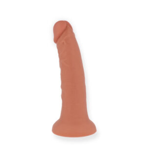 Oninder-Medium Bogotá Vibrator Dildo 9 Viteze Natural 20 cm - imagine 6