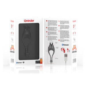 Oninder-Pampa Inel Vibrator Reglabil Reîncărcabil cu Stimulator 14 Oninder-Pampa Inel Vibrator Reglabil Reîncărcabil cu Stimulator - imagine 6
