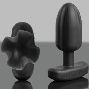 Electrastim-Tartarus Plug Anal Quadripolar Silicon Negru-Rotatie 14 Electrastim-Tartarus Plug Anal Quadripolar Silicon Negru-Rotatie - imagine 7