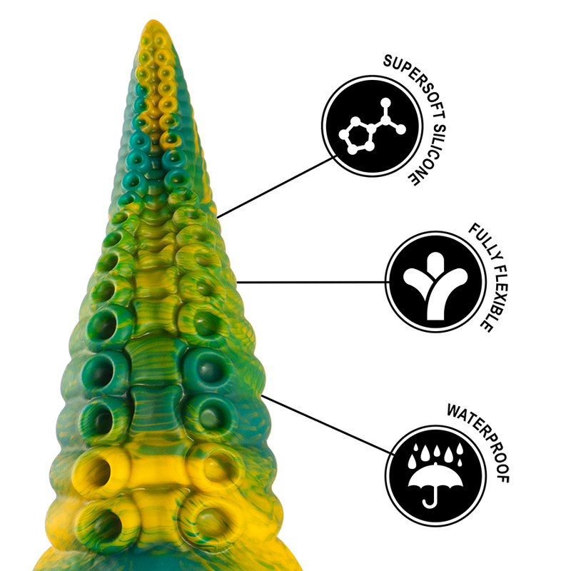Epic-Cetus Tentaclu Verde Dildo Mărime Mică-Silicon 7 img 177574 467c3f464f78268c277c2c2dd60f2fbe 1