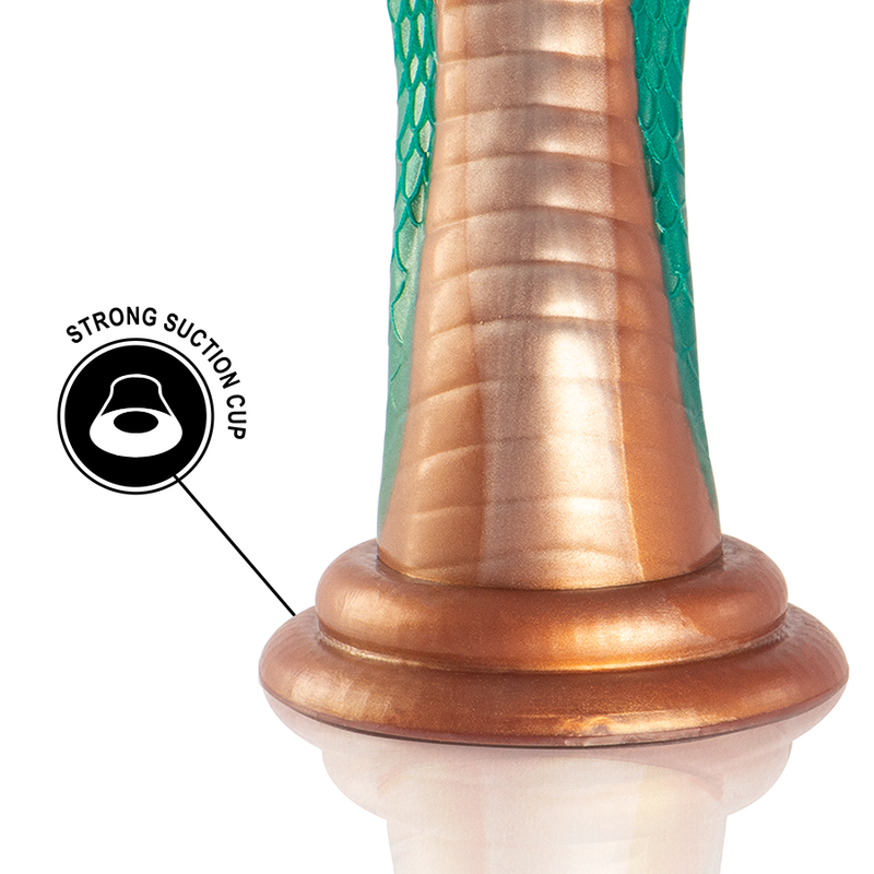 Epic-Python Dildo Cobra Green-Silicon 7 img 177611 5dc6f33d1b474226c8723c2504489b4c 1