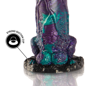 Epic-Basilisk Dildo cu Solzi, Plăcere Dublă, Mărime Mare-Silicon 15 Epic-Basilisk Dildo cu Solzi, Plăcere Dublă, Mărime Mare-Silicon - imagine 7