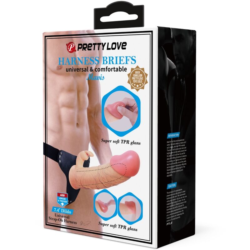 Harness Collection-Mavis Ham Universal Chilot cu Dildo 19 cm 9 img 177728 e39e8ab0abd38faeed291b52169bb81f 1