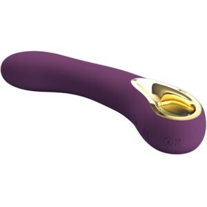 App Series-Ethan Vibrator Reîncărcabil Lila-Silicon, 12 Trepte - imagine 3