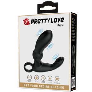 Anal Toys-Cayla Vibrator Masajer Anal Negru-Silicon, 12 Trepte - imagine 9