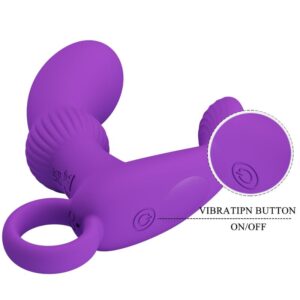 Anal Toys-Cayla Anal Vibrator Massager Lila-Silicon, 12 Trepte 15 Anal Toys-Cayla Anal Vibrator Massager Lila-Silicon, 12 Trepte - imagine 6