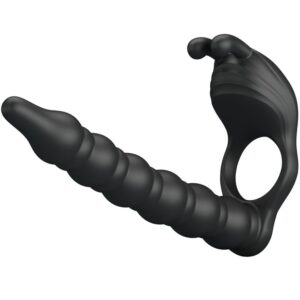 For Him-Blackney Inel pentru Penis cu Vibrator Negru-Silicon, 7 11 For Him-Blackney Inel pentru Penis cu Vibrator Negru-Silicon, 7 - imagine 4
