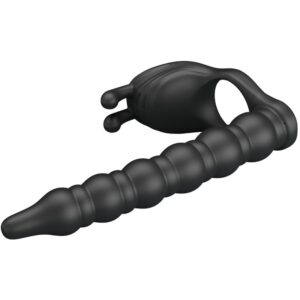 For Him-Blackney Inel pentru Penis cu Vibrator Negru-Silicon, 7 10 For Him-Blackney Inel pentru Penis cu Vibrator Negru-Silicon, 7 - imagine 3