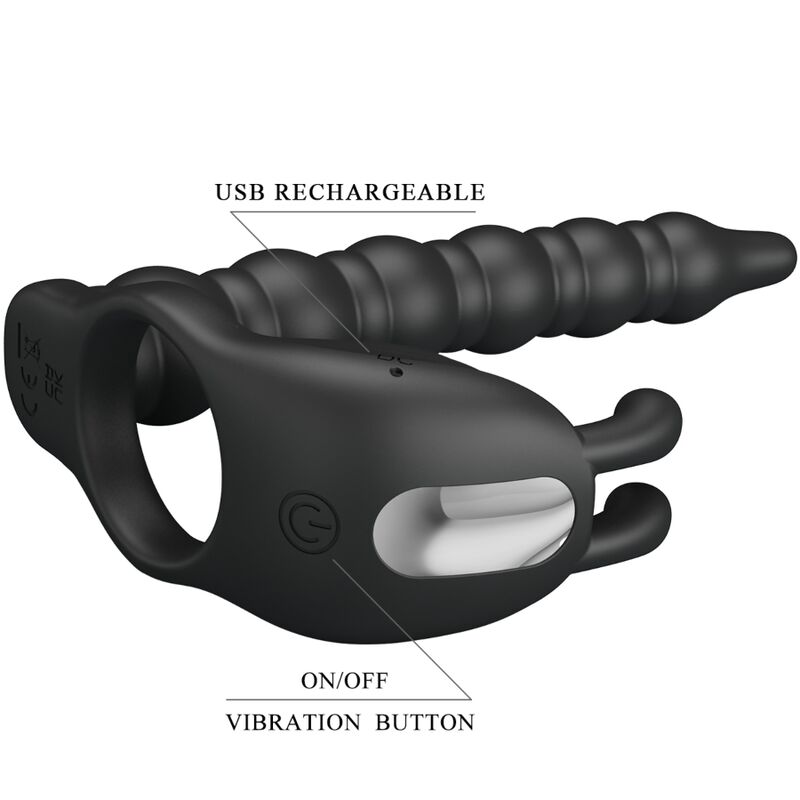 For Him-Blackney Inel pentru Penis cu Vibrator Negru-Silicon, 7 6 img 178003 f23446e58632bcf2a7b17e6ca2e4d22c 1