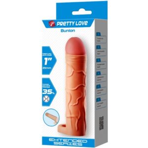 For Him-Bunion Husa Extindere Penis Flesh, Culoare Naturală-TPR - imagine 6