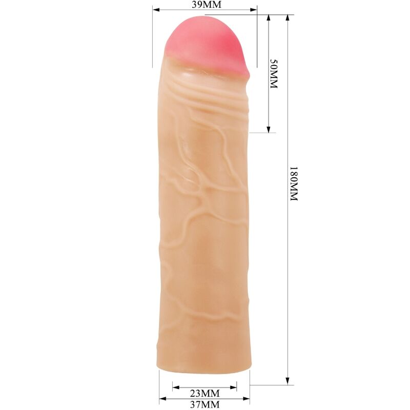 For Him-Chane Husa Extensibilă pentru Penis, Culoare Flesh-TPR 4 img 178076 47d73df5a08bacfea325a07395091078 1
