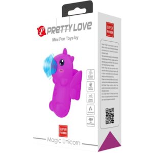 Fun Toys-Stimulator Mini Magic Unicorn-Silicon, 10 Trepte - imagine 3