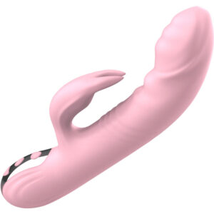 Armony-Fully Finger Rabbit Vibrator Roz, Efect - imagine 5