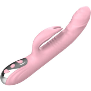 Armony-Fully Finger Rabbit Vibrator Roz, Efect - imagine 4