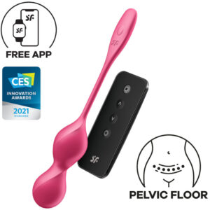 Satisfyer Balls-Love Birds 2 Bile Kegel Vibratoare + Aplicație - imagine 1